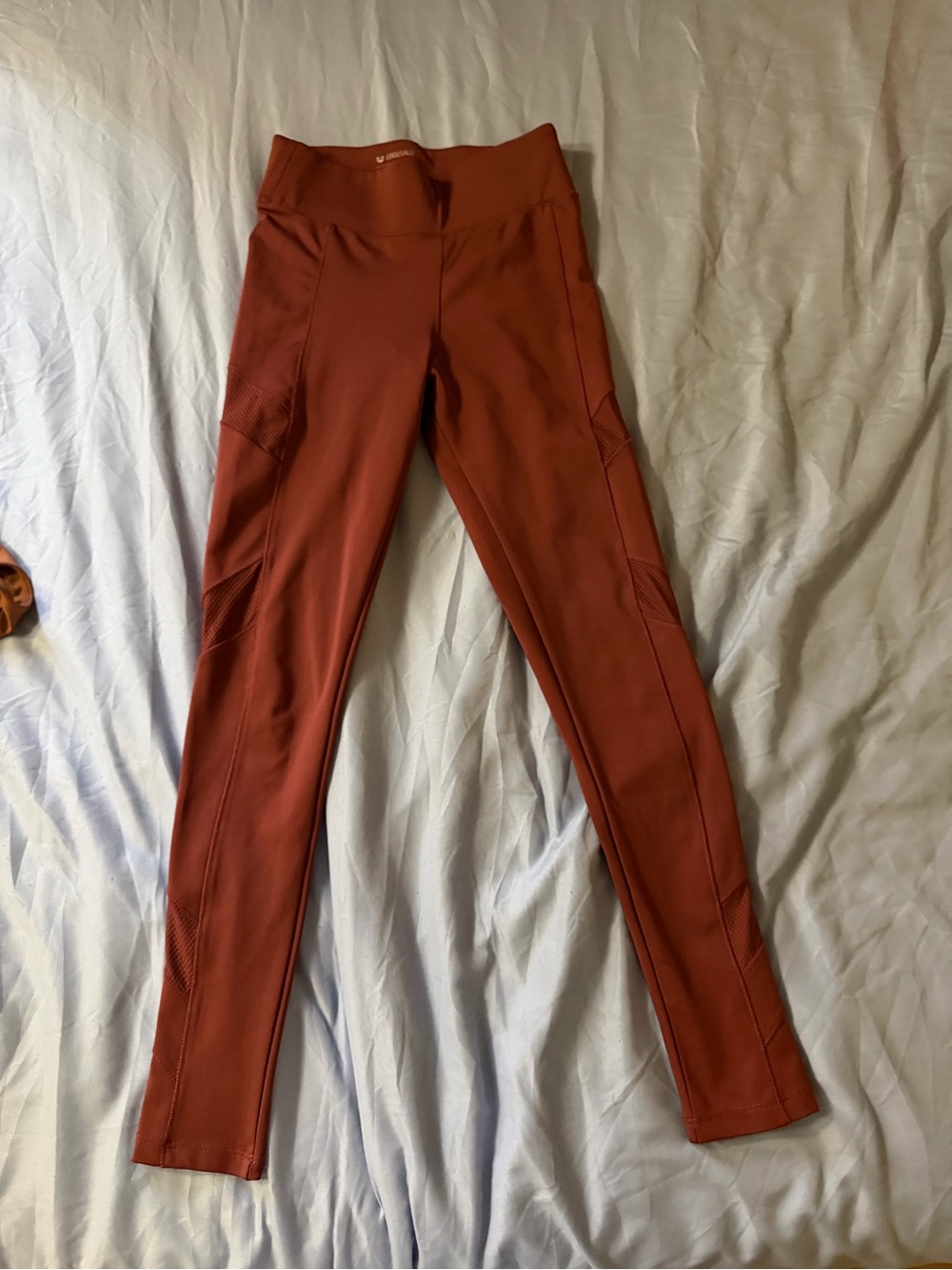 High-Waist Rust Active Leggings